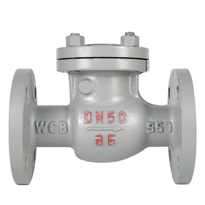 Vanne de retenue à bride oscillante en acier moulé électrique H44h, haute pression, vapeur, gaz naturel, <span class=keywords><strong>DN</strong></span> 65 <span class=keywords><strong>100</strong></span>, fabriqué en Chine - Product Image 5