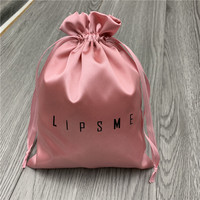 Bijoux en satin tirant la corde 10*15 pochette de poche paquet cadeau anti-poussière masque pour les yeux accessoires sacs de rangement cordon Ding sac en tissu