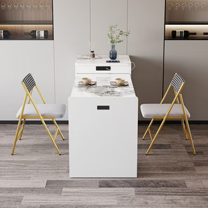 Modern Durable Multifunctional Simple Portable Folding Dining Desk <b>Table</b> New Telescopic Flip-Top <b>Space</b>-<b>Saving</b> Wall Mount Office - Product Image 5