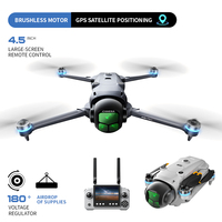 Drone GPS professionnel A26 PRO avec écran de 4,5 pouces, télécommande, moins de 249 g, pour les voyages et la photographie aérienne