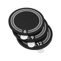 Bloc de poids en acier inoxydable pour raquette de pickleball 16 mm, plusieurs options de poids (6g/9g/12g), auto-adhésif pour enfants et adultes
