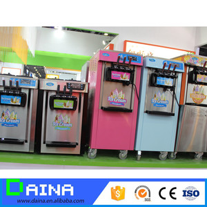 Venta al por mayor máquina de helado de servicio suave con sabor 2 + 1 con doble compresor/función de PreEnfriamiento - Product Image 6