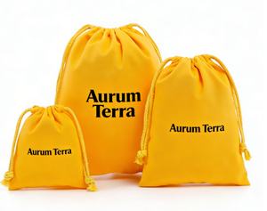 Bolsa de Cordón Personalizada, Bolsa de Regalo de Algodón Orgánico Pequeña con Cordón, Embalaje de Algodón con Logotipo Personalizado - Product Image 2