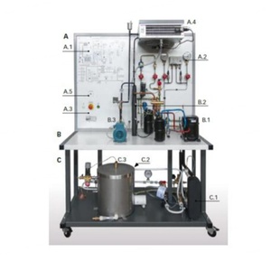 Matériel pédagogique pour la formation en pompes à chaleur, équipement de formation thermique pour les écoles, matériel pédagogique pour les laboratoires d'enseignement - Product Image 1