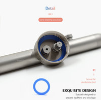 Polisseuse à air dentaire avec jet d'eau Buse de 0.6mm Oxyde d'aluminium de haute qualité Air Abrasion Master Sandblaster pour les dents Whiteni