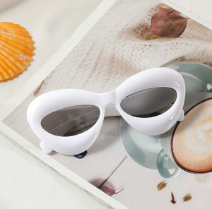 แว่นกันแดดเด็กสุดเท่ห์สไตล์ยุโรปอเมริกัน ปี 2025  แว่นตาอเนกประสงค์สุดคูลพร้อมเลนส์ UV400 สีลูกกวาด ขายส่ง - Product Image 4