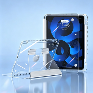 เคสใสหมุนได้ 360 องศาสำหรับ <span class=keywords><strong>iPad</strong></span> Air11 2024 M2 M3 <span class=keywords><strong>iPad</strong></span> 11 2025 A16, เคสป้องกันสำหรับ <span class=keywords><strong>iPad</strong></span> Air 4 5 รุ่นที่ 10 ขนาด 10.<span class=keywords><strong>9</strong></span> นิ้ว 10.2 Pro11 - Product Image 1