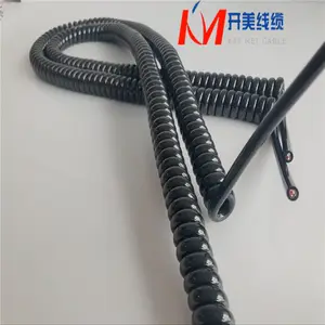 Kabel fleksibel luka spiral kualitas tinggi kabel spiral pegas jam