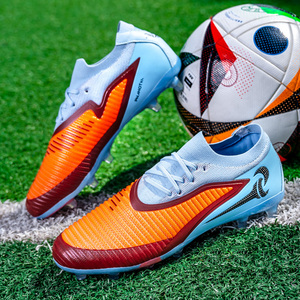 Tacos de <span class=keywords><strong>Fútbol</strong></span> de Nuevo Diseño, Chaussures De Football, Logotipo Personalizado, Parte Superior Baja, Zapatos Deportivos Infantiles para Exteriores, <span class=keywords><strong>Botas</strong></span> de <span class=keywords><strong>Fútbol</strong></span> para Adultos - Product Image 5
