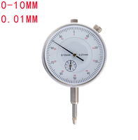Indicador de Carátula Mecánico de Alta Precisión de 0-10 mm, 0-25 mm, 0-30 mm, 0.01 mm