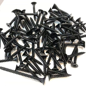 Tornillos de fosfatación negros de alta calidad a buen <span class=keywords><strong>precio</strong></span>, cabeza avellanada, tornillo autorroscante para paneles de yeso - Product Image 5