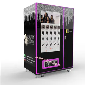 Maquina expendora mesin penjual rambut layar sentuh digital 49 inci untuk dijual