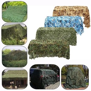 Hai lớp Quân Đội Săn Bắn xe Bìa Kem chống nắng lưới gia cố cạnh OEM-Sa Mạc Camo Net - Product Image 5