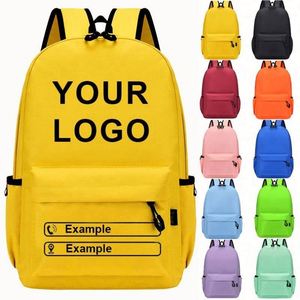 Factory OEM ODM Custom Logo Anti-Theft <b>Waterproof</b> Polyester <b>School</b> <b>Backpack</b> Set for Secondary Students with Cartoon Print - Product Image 1