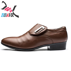 รองเท้าหนังผู้ชายแบบสวม รุ่น Monk Strap คุณภาพพรีเมียม หัวแหลม สำหรับธุรกิจและงานทางการ กันลื่น ขายส่งจากโรงงาน - Product Image 6