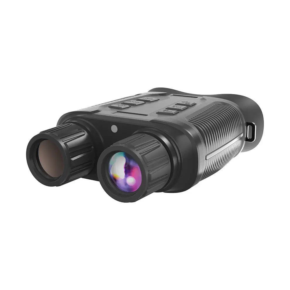 OEM ODM 4K Full Color visione notturna binocolo da 3.2 pollici grande schermo ricaricabile digitale caccia occhiali infrarossi NVG