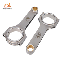 Kingtec Racing C20LET C20XE Bielles en acier forgé Pièces de moteur pour Opel Calibra Kadett Vectra Astra 2.0L 16V