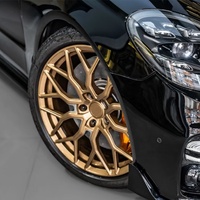Jantes forgées sur mesure en alliage d'aluminium 19 pouces 5x100 5x108 5x112 5x114.3 5x115 5x120 pour Macan Cayenne Cayman 718 Boxster 911 918