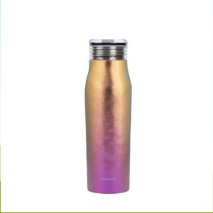 Titanium Water <b>bottle</b> 500ml Insulated Screw <b>Bottle</b> For Gym Travel <b>Bottle</b> Lightweight Portable Thermal Hydration - Product Image 4