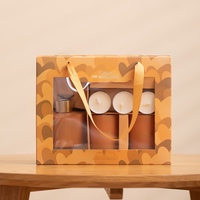 Coffret cadeau de luxe sur mesure pour mariage, vente en gros haut de gamme, bougie parfumée en cire de soja et diffuseur de parfum en roseau, décoration d'intérieur