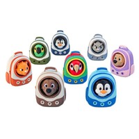 Wholesale Kawaii Pet Carrier Mechanical Switch Fidget Clicker Stress Relief Toy Cute Animal Backpack Keychain for Kids