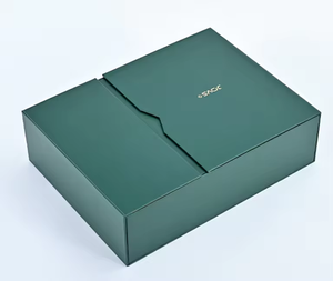 Hot <b>Sale</b> Empty Luxury Green Paper Gift <b>Boxes</b> - Product Image 4