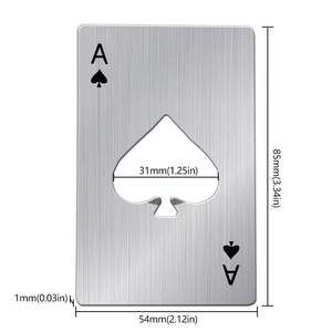 Ouvre-bouteille durable Ace of Spades, gadget pratique pour barbecue en plein air et <span class=keywords><strong>camping</strong></span> - Product Image 5