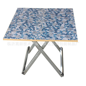 Mesa Plegable para Exterior Jin Hai de 60x60 cm, Madera Maciza, Diseño Minimalista, Plegable y Personalizable - Product Image 4