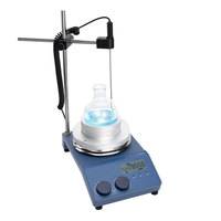 Manyetik Karıştırıcı Ocak Plakası 0-1500Rpm Laboratuvar Karıştırıcısı Sıcak Plaka Laboratuvar Üstten Takmalı 20L Mini Paslanmaz Çelik Manyetik Isıtma Mantosu