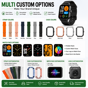 Nuovo Trend 2026 P3 <span class=keywords><strong>Smartwatch</strong></span> Quadrato alla Moda con Chiamate, Display TFT da 2.01 Pollici, IP67, OEM ODM Personalizzabile - Product Image 4