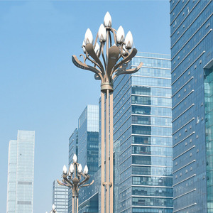 Lampadaire LED en alliage d'aluminium type III, alimentation CA, éclairage extérieur pour routes urbaines et aménagement paysager des places - Product Image 2