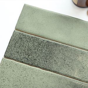 75*300mm Macaron bóng đầy màu sắc tráng men phong cách Bắc Âu sáng nhà bếp nước thanh gốm tàu điện ngầm tường gạch - Product Image 4