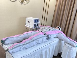 Traje de Masaje con 24 Bolsas de Aire ABS para Drenaje Linfático, Desintoxicación Corporal, Adelgazamiento, Portátil, <span class=keywords><strong>No</strong></span> Invasivo - Product Image 4