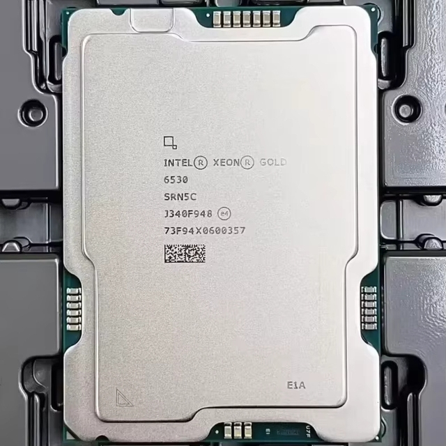 Intel Xeon Gold 6530 CPU 32 C/64T Processor