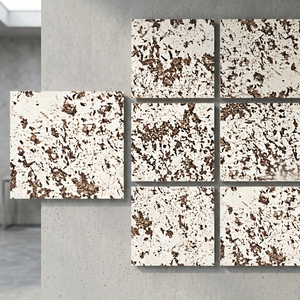 Azulejos de Porcelana Esmaltada Brillante de 800x800mm en Color Beige Alabastro, Efecto Mármol Beige para Pisos - Product Image 3