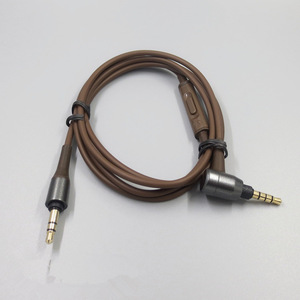 สายเคเบิลพร้อมไมโครโฟนที่ใช้ร่วมกันได้สำหรับหูฟัง Audio-Technica ATH-MSR7 สายเคเบิล 3.5 มม. AUX ทดแทนสเตอริโอ 4.59 ฟุต - Product Image 2
