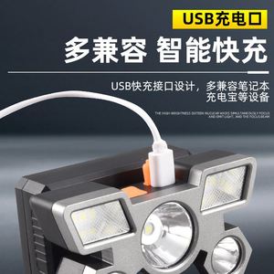 Nueva Linterna Frontal Recargable de Luz Potente, Súper Brillante, para Minería, Pesca Nocturna, Impermeable, LED, para Exteriores - Product Image 3