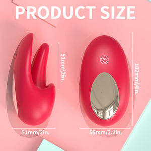 S-Hande Nieuwe Aanwinst Tonglikkende Vibrator Vrouwen Dubbele Stimulatie <span class=keywords><strong>Massage</strong></span> Seks Speelgoed Volwassenen voor Koppels - Product Image 6