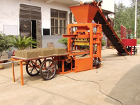 Machines africaines de fabrication de blocs de béton argileux pour la fabrication de briques de sol en ciment Machines de fabrication de briques creuses en Ouganda