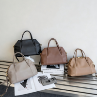 Tekstur Bagus 2026 Tas Selempang Wanita Baru Tas Kulit Tas Tangan Kulit Sapi Alami