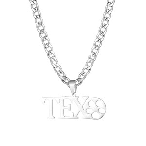 Collar con Nombres Personalizados, Colgantes con Dijes para Amantes del Baloncesto, Recuerdo del Equipo de Kobe Bryant de los Lakers, Collar Deportivo - Product Image 4