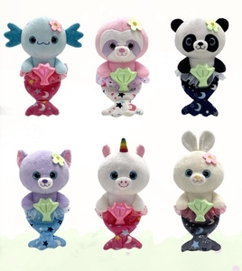 Phát sáng trong loạt Nàng Tiên Cá tối Đồ chơi thú nhồi bông với tính năng phát quang độc đáo - Product Image 1