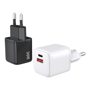 Nhà Máy OEM EU 30W Gan Xách Tay USB Loại C Sạc Du Lịch Siêu Nhanh Pd 3.0 Sạc Cho Iphone Với Biểu Tượng Tùy Chỉnh - Product Image 6