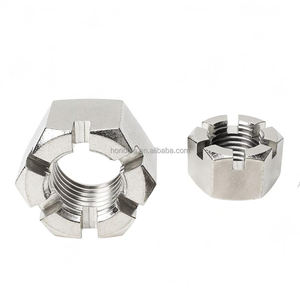 Tuercas de <span class=keywords><strong>Castillo</strong></span> y ranuradas ISO con rosca métrica para fijación del eje del motor de la lavadora y montaje de electrodomésticos - Product Image 3
