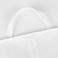 Vente en gros Nouveau design de haute qualité Luxe Énorme extra large Respirant Sacs à vêtements en lin et coton Couverture de costume en toile