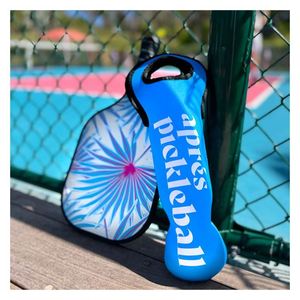 Housses de bouteille de vin personnalisées pour le pickleball, produit sportif promotionnel - Product Image 1
