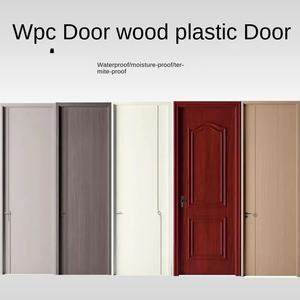 Porte intérieure moderne personnalisée en bois massif imperméable conception de filet en fibre de verre écran pour hôtel ou usage domestique - Product Image 5