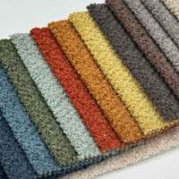 Wejoy vente en gros 400gsm tissus de velours en peluche tissus d'ameublement avec un prix inférieur