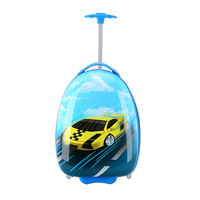 Trolley pour enfants de 16 pouces de dessin animé mignon Bagages pour enfants Valise de voyage pour étudiants imprimée avec logo