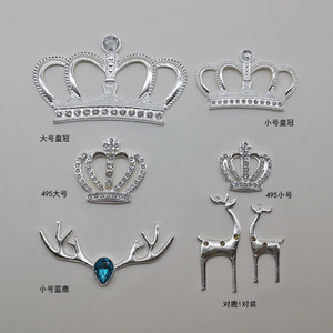 Accesorios Decorativos Minimalistas Modernos, Adorno Metálico de Pared con Diseño de Ciervo y Delfín, Decoración de Pared - Product Image 3